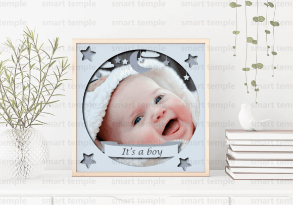 Baby Shower Shadow Box SVG: A Layered Frame Guide