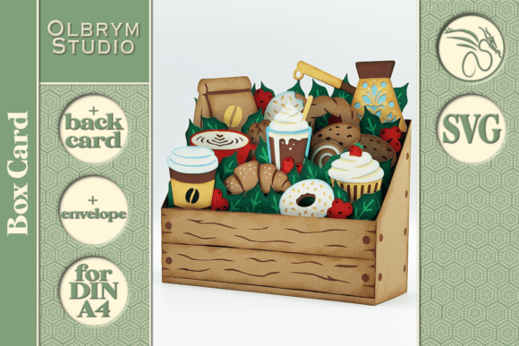 Coffee Time Pop Up Bakery Box Card SVG: A Detailed Review for Papercrafters