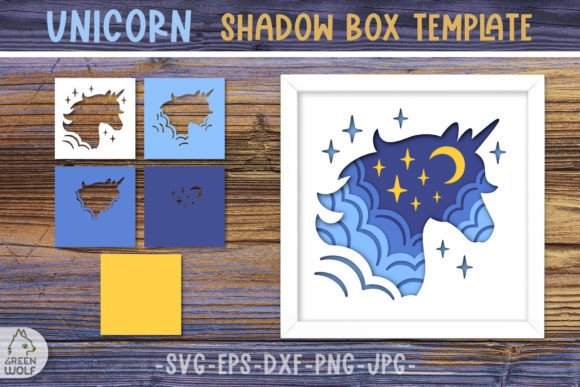 Creating a Unicorn Shadow Box Svg Layered Papercut: A Guide to Magical 3D Decor