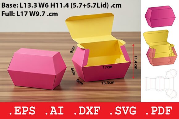 Elevate Your Brand with a Unique Hexagon Clamshell Gift Box