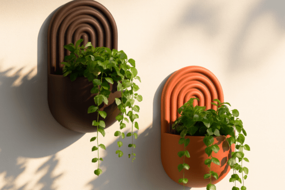 Elevate Your Space with a Custom Boho Wall Mounted Planter
