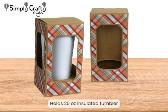 Elevating Product Presentation with the Medium Tumbler Fliptop Box SVG