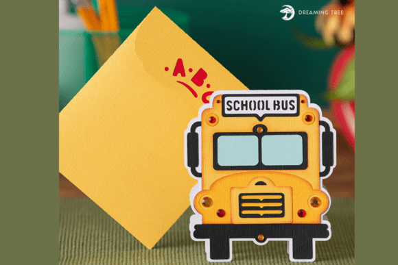 Evaluating the School Bus Greeting Card SVG for Paper Crafters