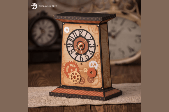Evaluating the Tick Tock Clock SVG for 3D Paper Craft Projects