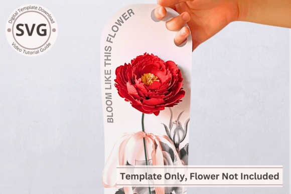 Mastering the Single Flower Display Handle Template for Professional Paper Crafts