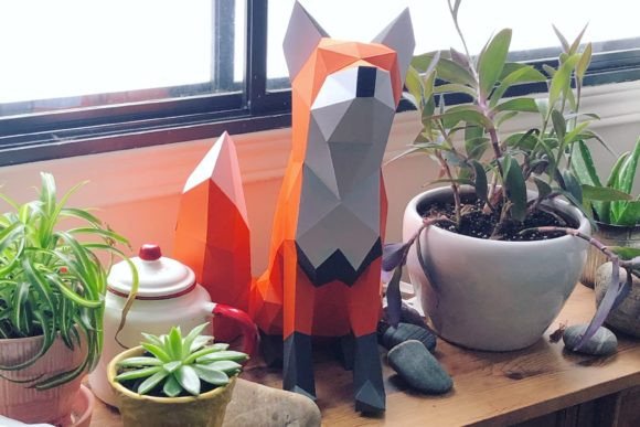 Strategic Deployment of Fox Teen Paper Sculpture for Modern Creative Environments