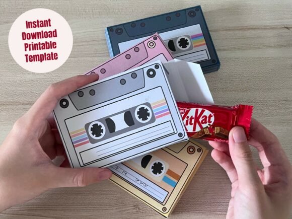 Valentine’s Cassette Candy Gift Box: A Retro Twist on Modern Gifting